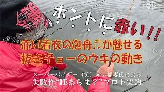 赤い稲妻による失敗作“IEあらま？”プロト実釣